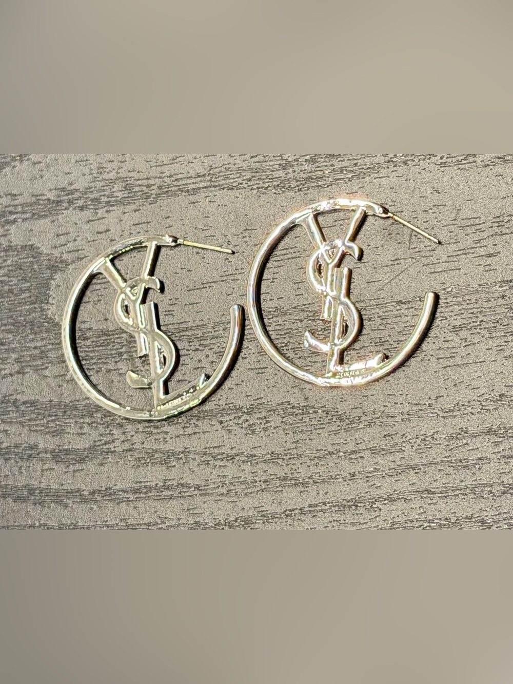 Silver Hoops
